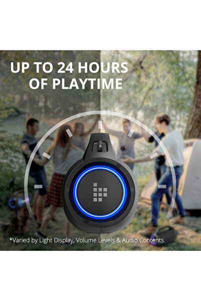 Tronsmart Bang Se 40w Party Speaker, Bluetooth 5.3, Beat-driven Light Show, 24h Playtime- Black