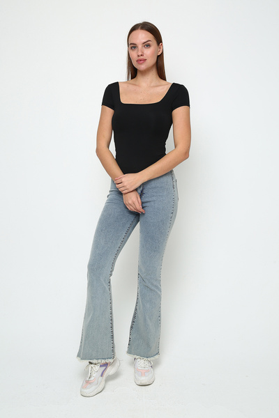 Oasis u комір slim fit спереду подвійний мікро t-shirt