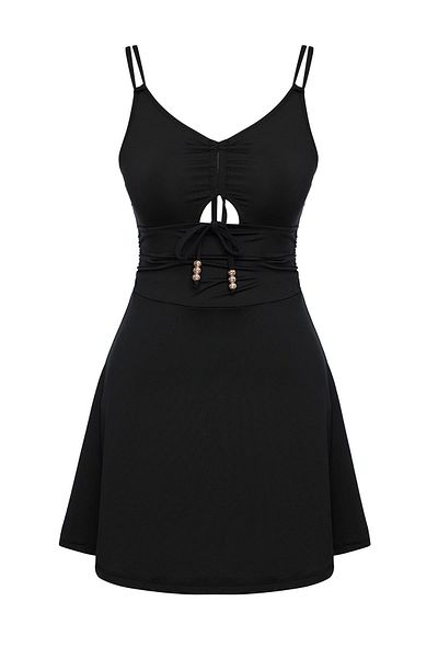 SAILOR moda Swimsuit with Gathered Front Skirt
