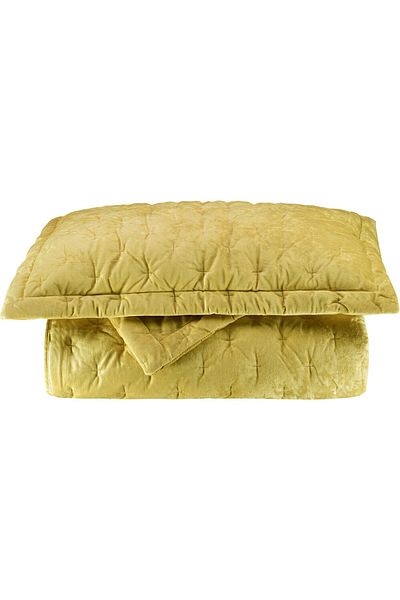 Sarev Yellow Metis Double Bedspread Set