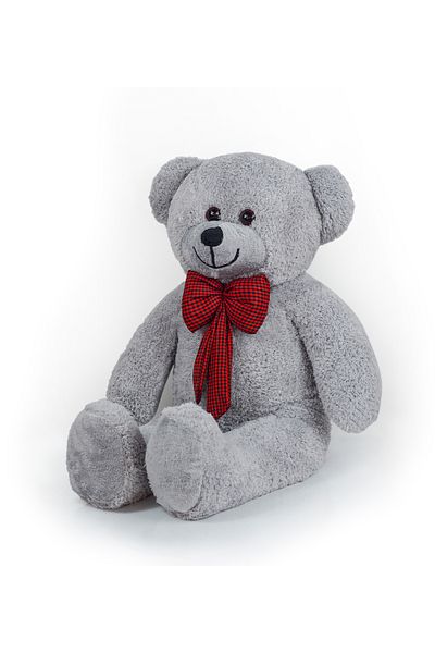 Özgüner Oyuncak 102 Model Big Teddy Bear with Bow Tie - 100% Domestic Coffee