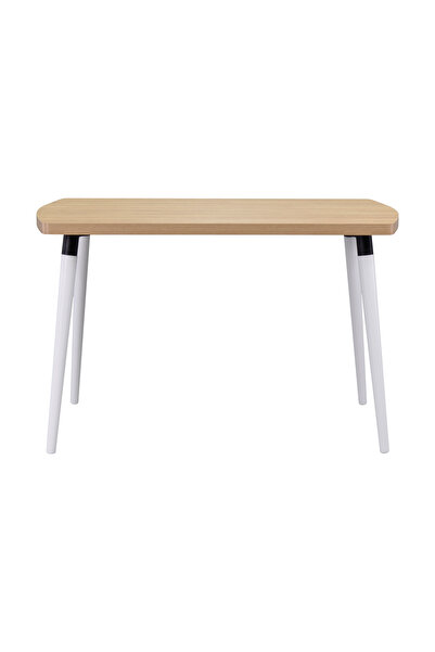 VİLİNZE Argos Sabit Mdf Naturel Mutfak Masası - 70x120 cm