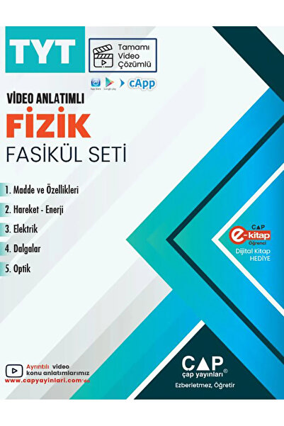 Acil Yayınları Çap TYT Fizik Fasikül Set 2025 2025