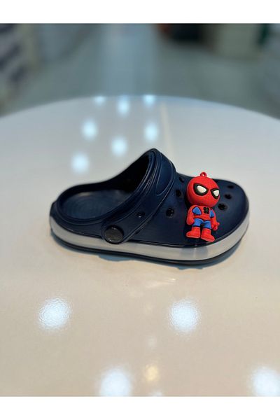 Akınal Bella Unisex Lighted Children's Slippers with Stickers