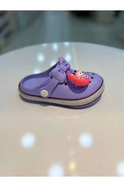 Akınal Bella Unisex Lighted Children's Slippers with Stickers