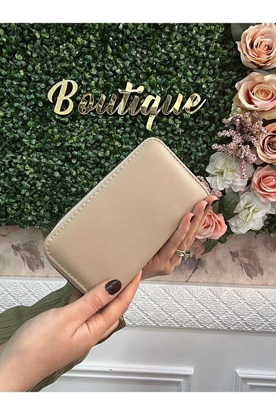 Baykuş Boutique Women's Wallet Gold Closure Detailed Magnet Trend Wallet