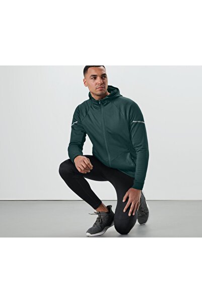 Tchibo سترة حرارية، أخضر داكن