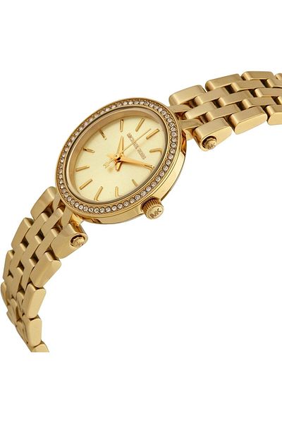 Michael Kors Michael Kors Darci Glitz Gold Dial Pave Bezel Ladies Watch Item No. MK3191