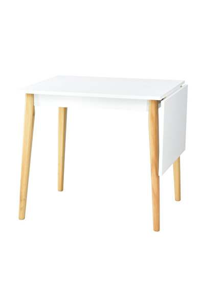 VİLİNZE Avanos Katlanır Mdf Ahşap Mutfak Masası - 70x80 Cm
