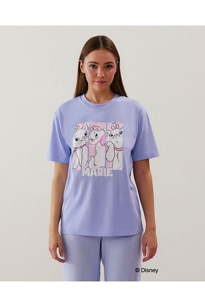 Undiz Marie jersey top - sky blue