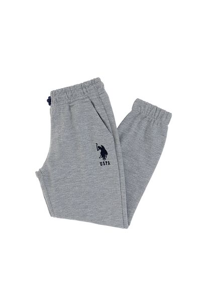 U.S. Polo Assn. Boy's Gray Melange Sweatpants 50298063 -Vr086