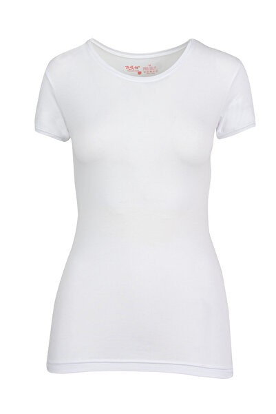 Looksense Bsm Women's Modal S Neck Short Sleeve Body 46503