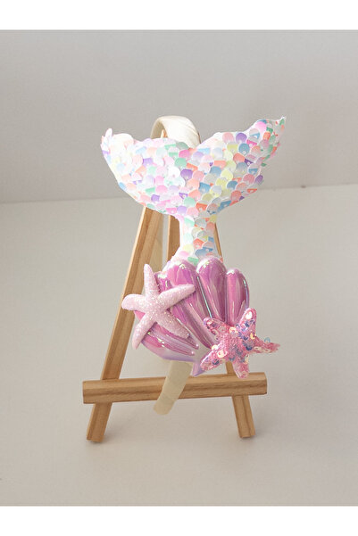 Sweet twins accessories Coroană pentru copii Trend Mermaid - Stridie roz, Cor...