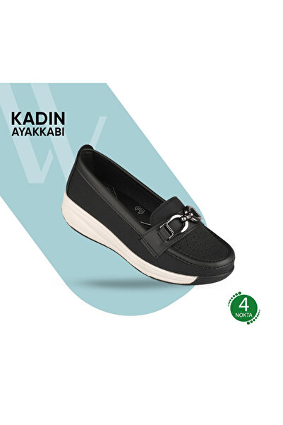 Wanetti 8815 Yüksek Taban Ortopedik Günlük Kadın Ayakkabı