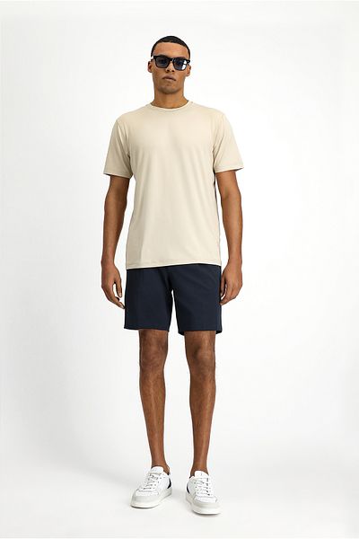 Kiğılı Techno-Line Crew Neck Slim Fit Slim Fit Printed Lycra Single Jersey T-Shirt