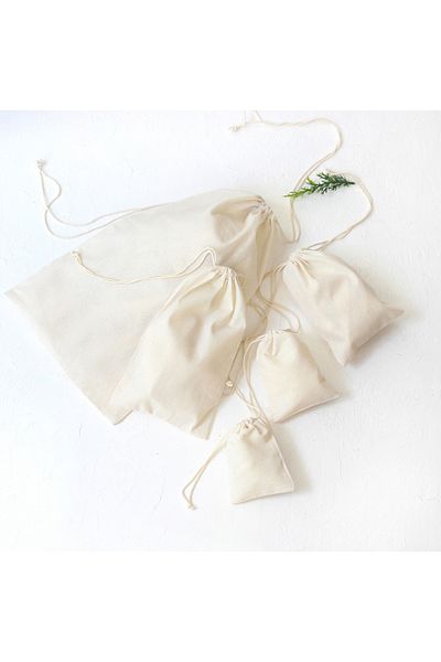 Bimotif 10 Pieces of Cream Raw Cloth Paper with Laces in 9X12 cm Sizes
