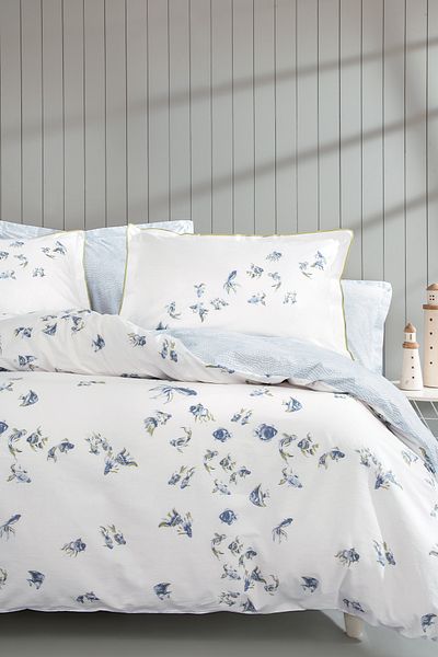 Yataş Betta Single Duvet Cover Set - Blue