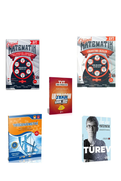 Acil Yayınları orijinal polinom ve logaritma apotemi trigonometri ve tunç kur...