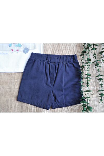 BARN KIDS Cool Time Printed Double Shorts-T-Shirt Baby Boy Suit