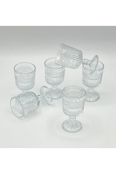 turzuccaciye Star Glass 6lı Kahve Yanı Su Bardağı