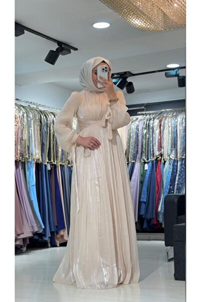 perfectmegastore New Elegans Büzme Abiye Elbise-2381