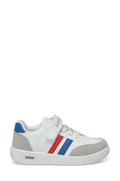 Kinetix MALIBU BOY PU 4FX Tenisi albi pentru baieti
