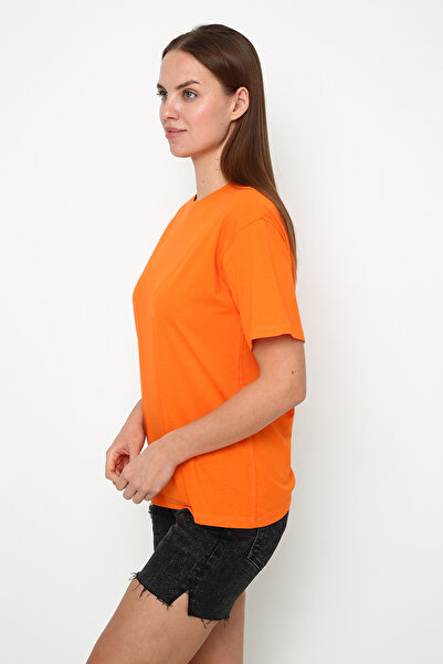 Oasis Women's Oversize Unprinted Crew Neck T-Shirt