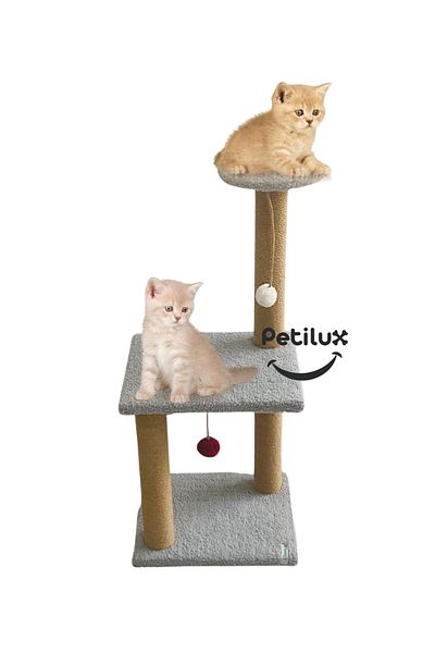 Petilux Multi-Storey Cat Head Play Scratching