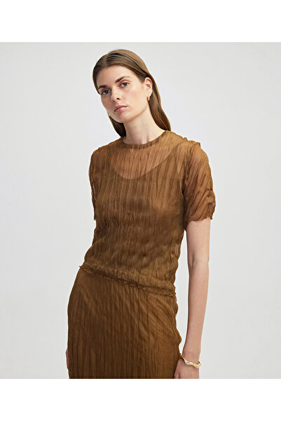 İpekyol Kırışık efektli triko