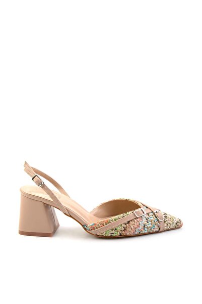 Bambi Çok Renkli Kadın Klasik Topuklu Ayakkabı K01667002528