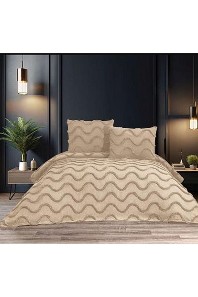 ZESA HOME Кувертюра за легло Ekol Cotton Double от 3 части