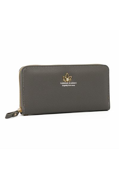 delis Women's Wallet, Mahima Pt1088, Gray