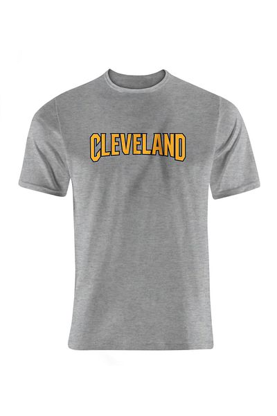 usateamfans Ανδρικό γκρι μπλουζάκι Cleveland Cavaliers