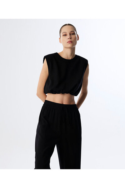 Twist BÜZGÜLÜ CROP BLUZ