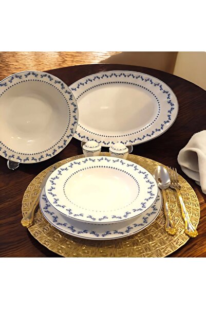 Zuccara Maison Zarin Iran Porselen 28 Parça 6 Kişilik Yemek Takımı