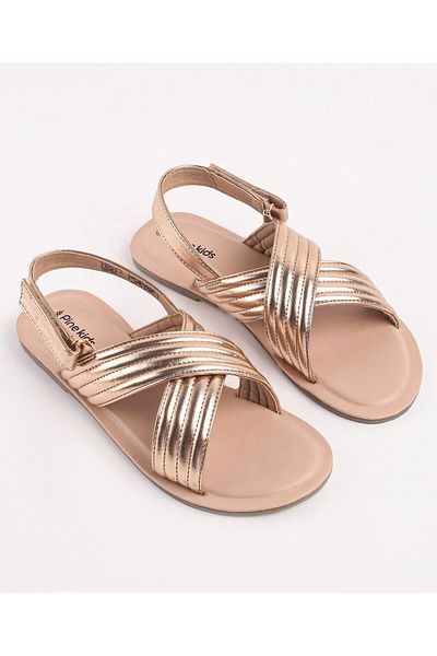 Pine kids Pine Kids Sandals with Velcro Closure - Peach