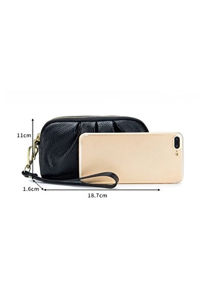 delis Bag Wallet, Rain Pt1335, Genuine Leather, Cream