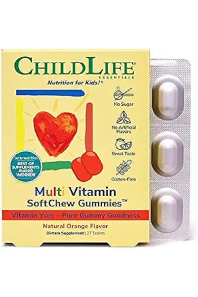 CHILDLIFE ESSENTIALS حلوى تشايلد لايف إم في مضغة ناعمة ٢٧ قطعة (٠٨٥٠٩)