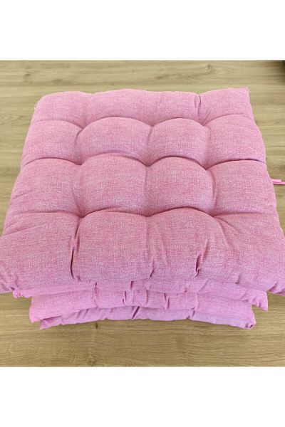 Jutien Chair Cushion Dusty Rose Pink Set of 4