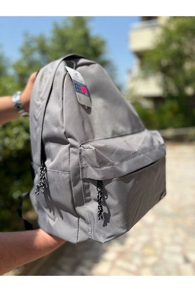 Adalinhome Ad-120 Daily Travel School Backpack Γκρι