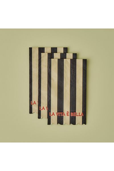 Bella Maison Line 40 Napkins Green (33X39 cm)