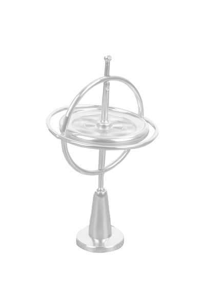 Choice Silver Self-balancing Gyroscope Anti-gravity Decompression Educational Toy Six Generations Colorful
