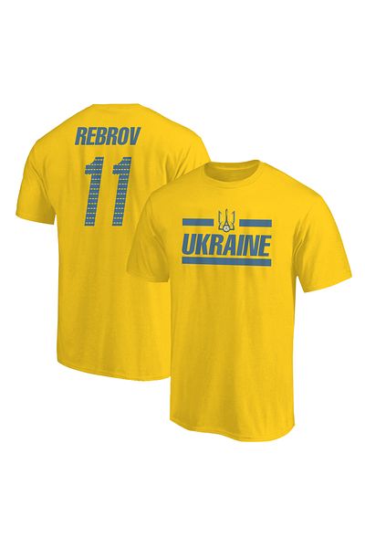 usateamfans Μπλουζάκι Ουκρανίας Serhiy Rebrov
