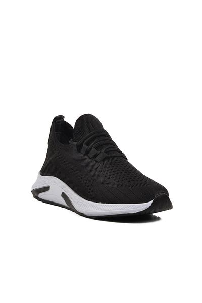 WALKWAY Tricotaje alb-negru Pantofi sport unisex ușori Pına 101 G