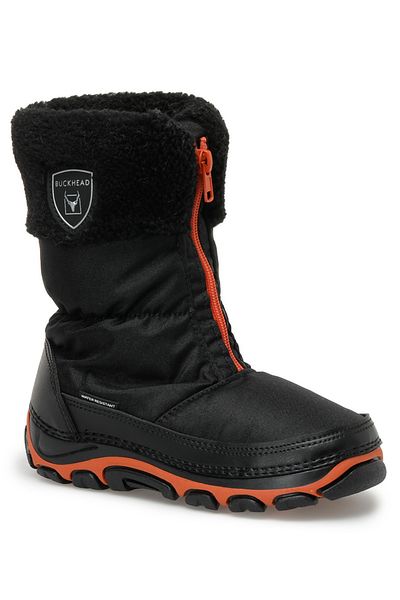 BUCKHEAD حذاء الثلوج Buck1070 Peaky Tw للفتيات باللون الأسود