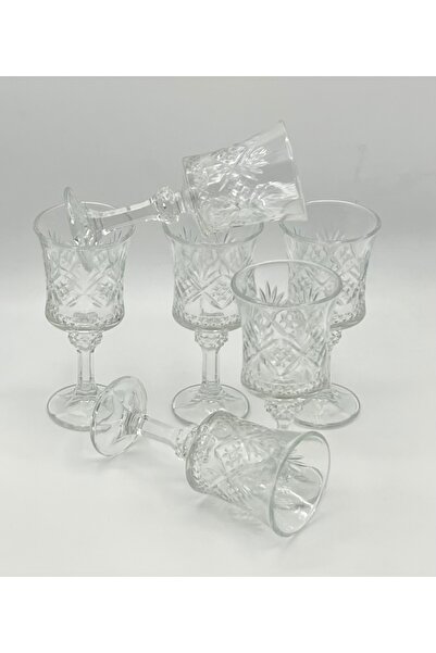 turzuccaciye Star Glass Berlin Stemware 6lı Kahve Yanı Su Bardağı 120 ML