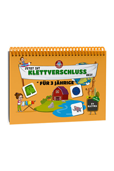 Çocuk Akademi Almanca 3 Yaş Şimdi Cırt Cırt Vakti Etkinlik Kitabı