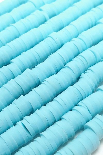 Hayalperest boncuk Turquoise Fimo Bead 6mm