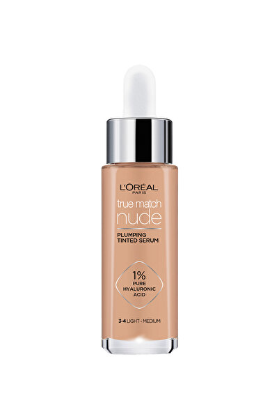 L'Oreal Paris 3-4 Light Medium Tone True Match Nude Foundation Serum