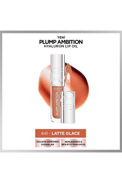 L'Oreal Paris L'Oréal Paris Plump Ambition Hyaluron Lip Oil Besleyici ve Neml...